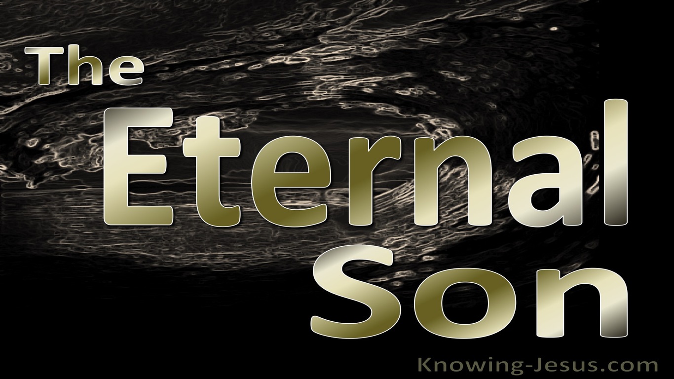 The Eternal Son  (devotional)09-09 (gold)